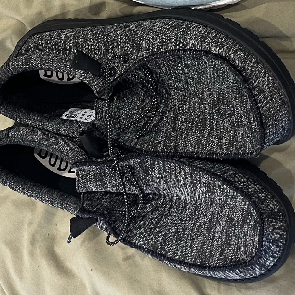 Men’s Hey Dude slip on - Charcoal